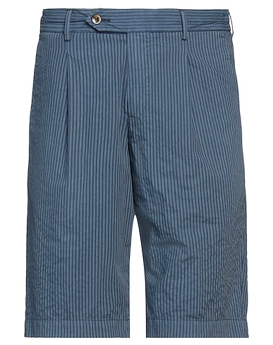 PT Torino Shorts & Bermuda Navy blue 70% Cotton, 28% Polyester, 2% Elastane