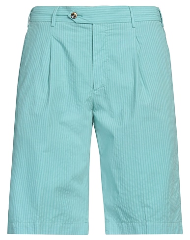 PT Torino Shorts & Bermuda Turquoise 70% Cotton, 28% Polyester, 2% Elastane