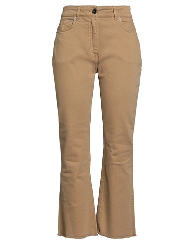 SEMICOUTURE Casual trouser Sand 97% Cotton, 3% Elastane