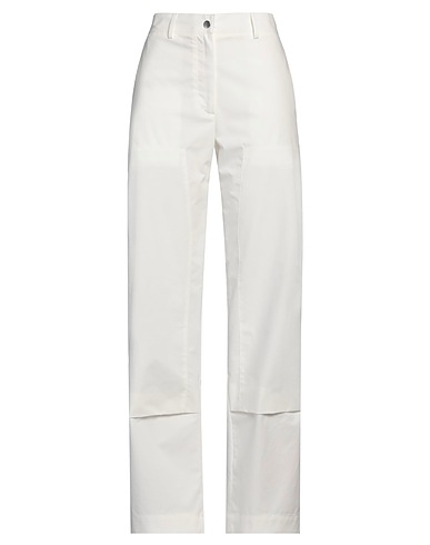 JIL SANDER+ Casual trouser White 100% Cotton