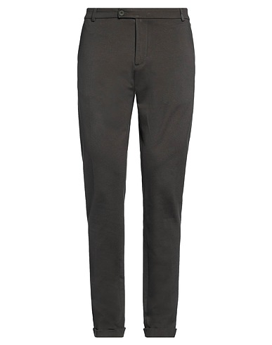 STILOSOPHY Casual pants Dark green 65% Polyester, 30% Polyamide, 5% Elastane