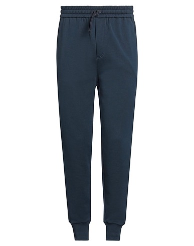 ETRO Casual trouser Navy blue 100% Cotton, Elastane