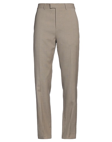 DIOR HOMME Casual trouser Grey 90% Virgin Wool, 10% Linen