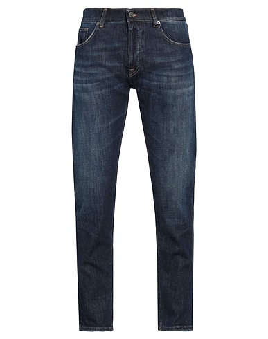 DONDUP Denim pants Blue 98% Cotton, 2% Elastane
