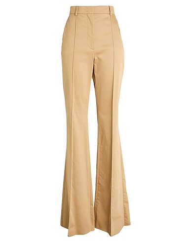 SPORTMAX Casual pants Beige 97% Cotton, 3% Elastane
