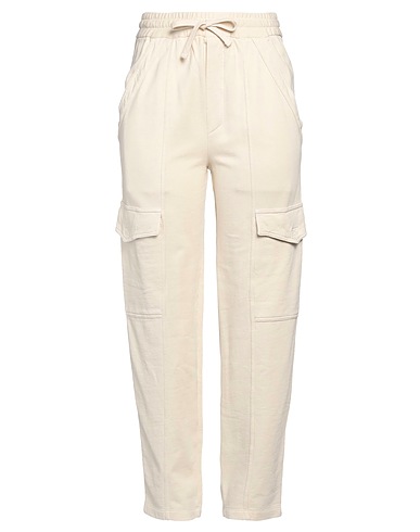 MARANT ÉTOILE Casual trouser Ivory 100% Cotton