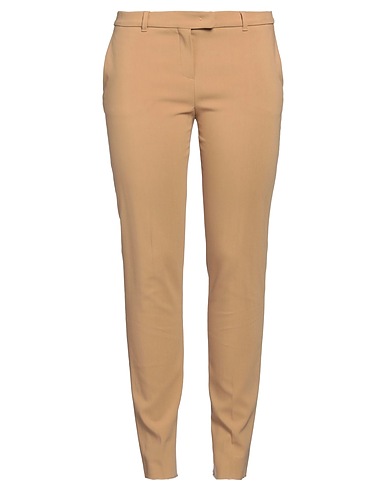 MAX MARA STUDIO Casual pants Camel 61% Cotton, 36% Viscose, 3% Elastane