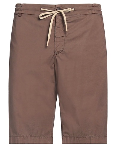 BERWICH Shorts & Bermuda Marrone 51% Cotone, 44% Lyocell, 5% Elastan