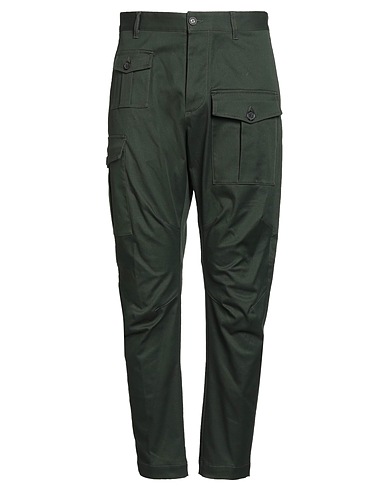 DSQUARED2 Hosen Militärgrün 97% Baumwolle, 3% Elastan
