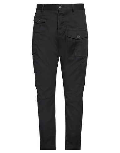 DSQUARED2 Pantalone Nero 97% Cotone, 3% Elastan