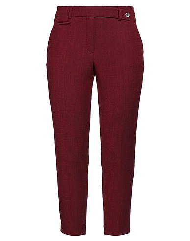 SEDUCTIVE Pantalone Rosso 62% Poliestere, 26% Viscosa, 9% Lana, 3% Elastan