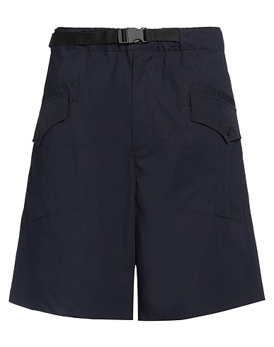 MESSAGERIE Shorts & Bermuda Navy 97% Cotton, 3% Elastane