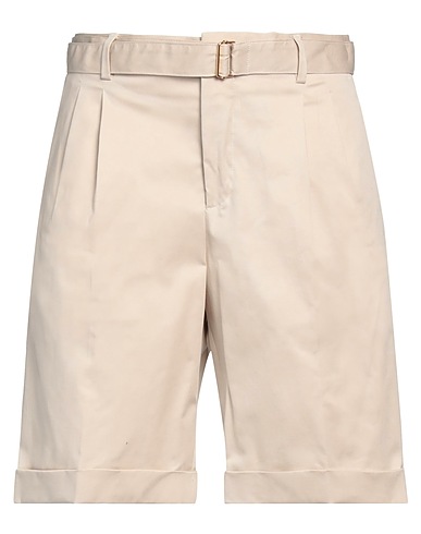 BRIGLIA 1949 Shorts & Bermuda Beige 98% Cotton, 2% Elastane
