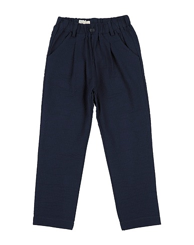 LALALÙ Casual trouser Midnight blue 97% Cotton, 3% Elastane