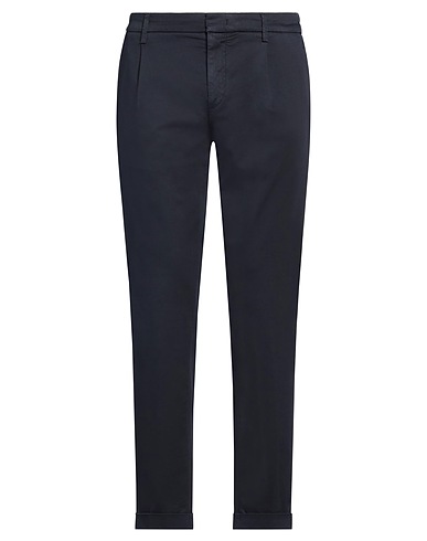 RE_HASH Casual pants Midnight blue 55% Cotton, 42% Lyocell, 3% Elastane