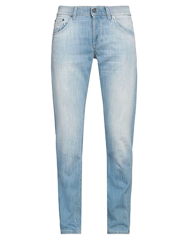DONDUP Denim trousers Blue 89% Cotton, 11% Elastomultiester