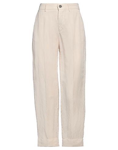 BERWICH Casual trouser Ivory 54% Lyocell, 46% Linen