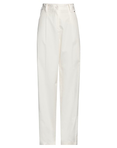 HERNO パンツ オフホワイト コットン 100%