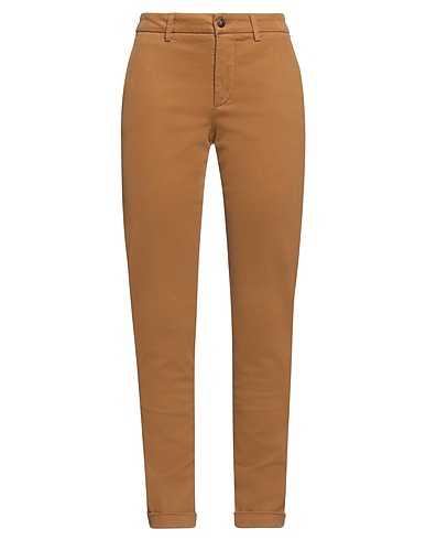 FAY Casual trouser Camel 92% Cotton, 6% Polyester, 2% Elastane