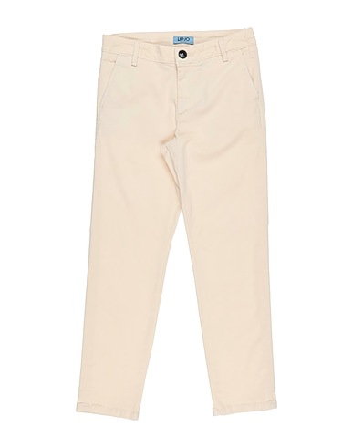 LIU •JO MAN Casual pants Beige 98% Cotton, 2% Elastane