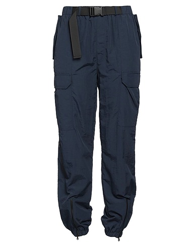 OVAL SQUARE Casual pants Navy 100% Recycled nylon