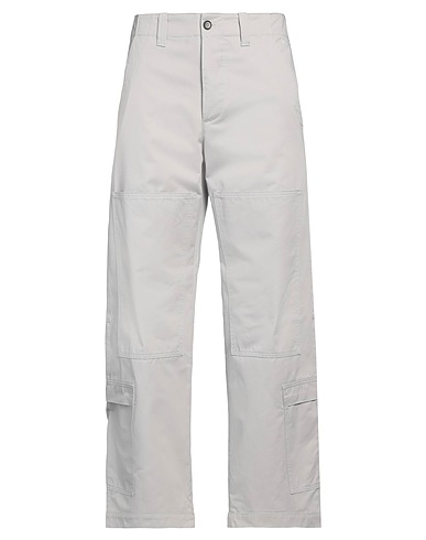 MSGM Casual pants Light grey 100% Cotton