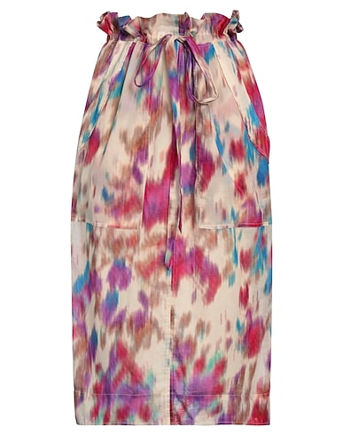 MARANT ÉTOILE Midi skirt Beige 100% Cotton