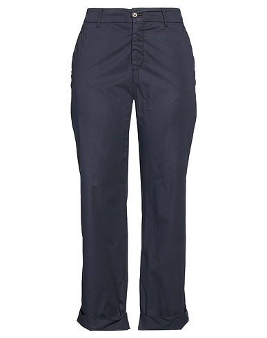 BERWICH Casual trouser Navy blue 51% Cotton, 44% Lyocell, 5% Elastane