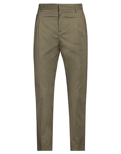 GREY DANIELE ALESSANDRINI Casual trouser 95% Cotton, 5% Elastane