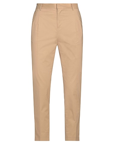 GREY DANIELE ALESSANDRINI Casual trouser 95% Cotton, 5% Elastane