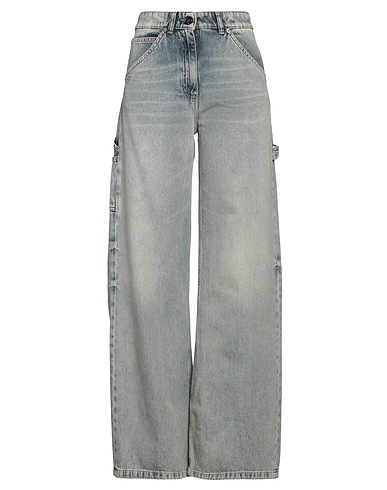 SEMICOUTURE Denim trousers Blue 100% Cotton