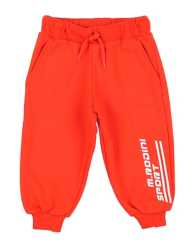 MINI RODINI Casual pants ROSSO POMODORO 100% Organic cotton
