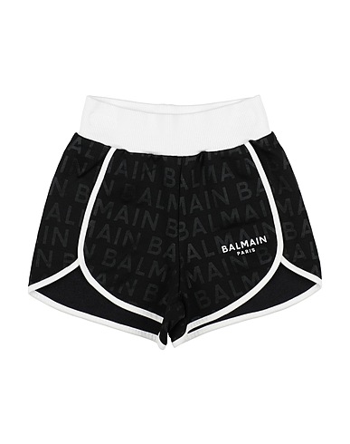 BALMAIN Shorts & Bermuda Black 57% Rayon, 43% Cotton
