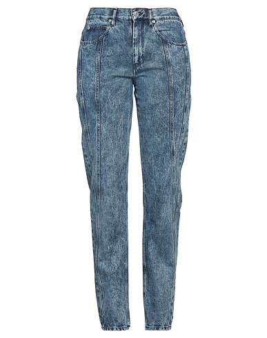 ISABEL MARANT Denim trousers Blue 100% Cotton