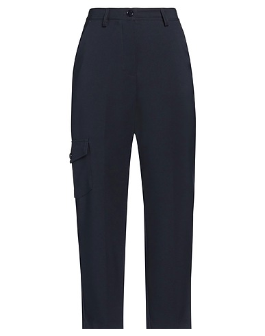 CARACTÈRE Casual trouser Midnight blue 88% Polyester, 12% Elastane