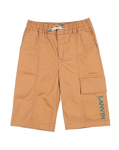 LANVIN Shorts & Bermuda Camel 98% Cotton, 2% Elastane