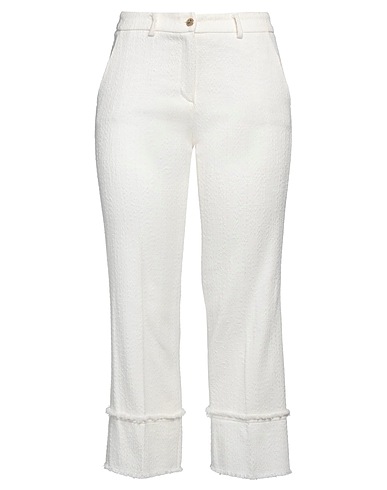 SEDUCTIVE Hosen Weiß 88% Baumwolle, 10% Polyester, 2% Elastan