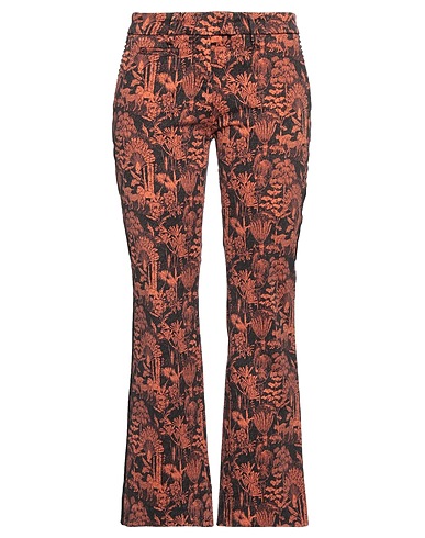 MASON'S Casual trouser Orange 98% Cotton, 2% Elastane