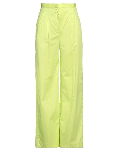 CAMICETTASNOB Pantalone Verde lime 100% Cotone