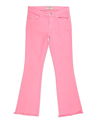 ROŸ ROGER'S Casual trouser Fuchsia 99% Cotton, 1% Elastane