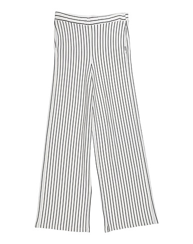 LIU •JO Casual trouser White 90% Viscose, 8% Polyamide, 2% Elastane