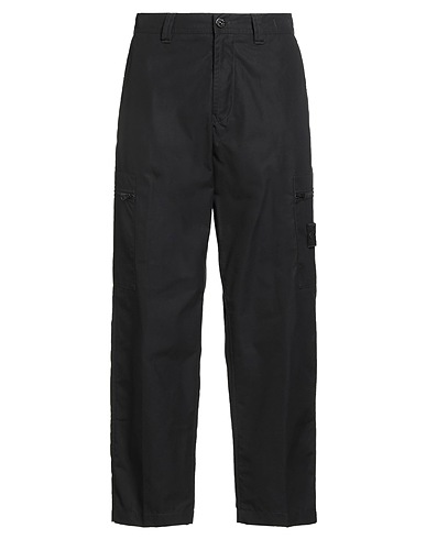 STONE ISLAND Casual trouser Black 100% Cotton