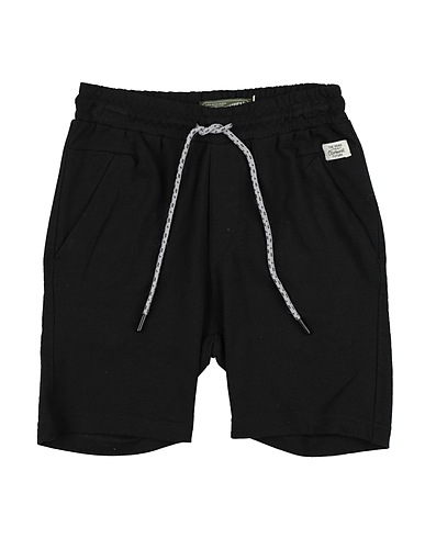 PETROL INDUSTRIES Co. Shorts & Bermuda Black 65% Recycled cotton, 35% Polyester