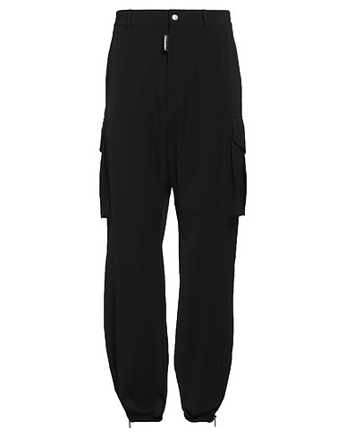 DSQUARED2 Casual pants Black 88% Polyamide, 12% Elastane