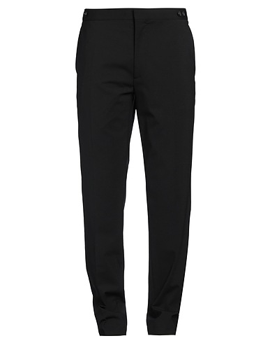 DSQUARED2 Casual trouser Black 95% Virgin Wool, 5% Elastane