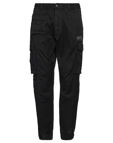DSQUARED2 Casual trouser Black 97% Cotton, 3% Elastane