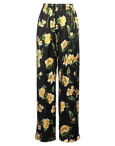 BALENCIAGA Casual trouser Black 100% Silk