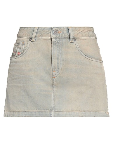 DIESEL Denim skirt Grey 100% Cotton