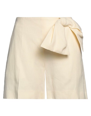 CHLOÉ Shorts & Bermuda Cream 100% Linen