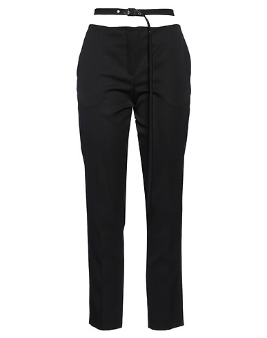 THE ATTICO Casual trouser Black 100% Virgin Wool
